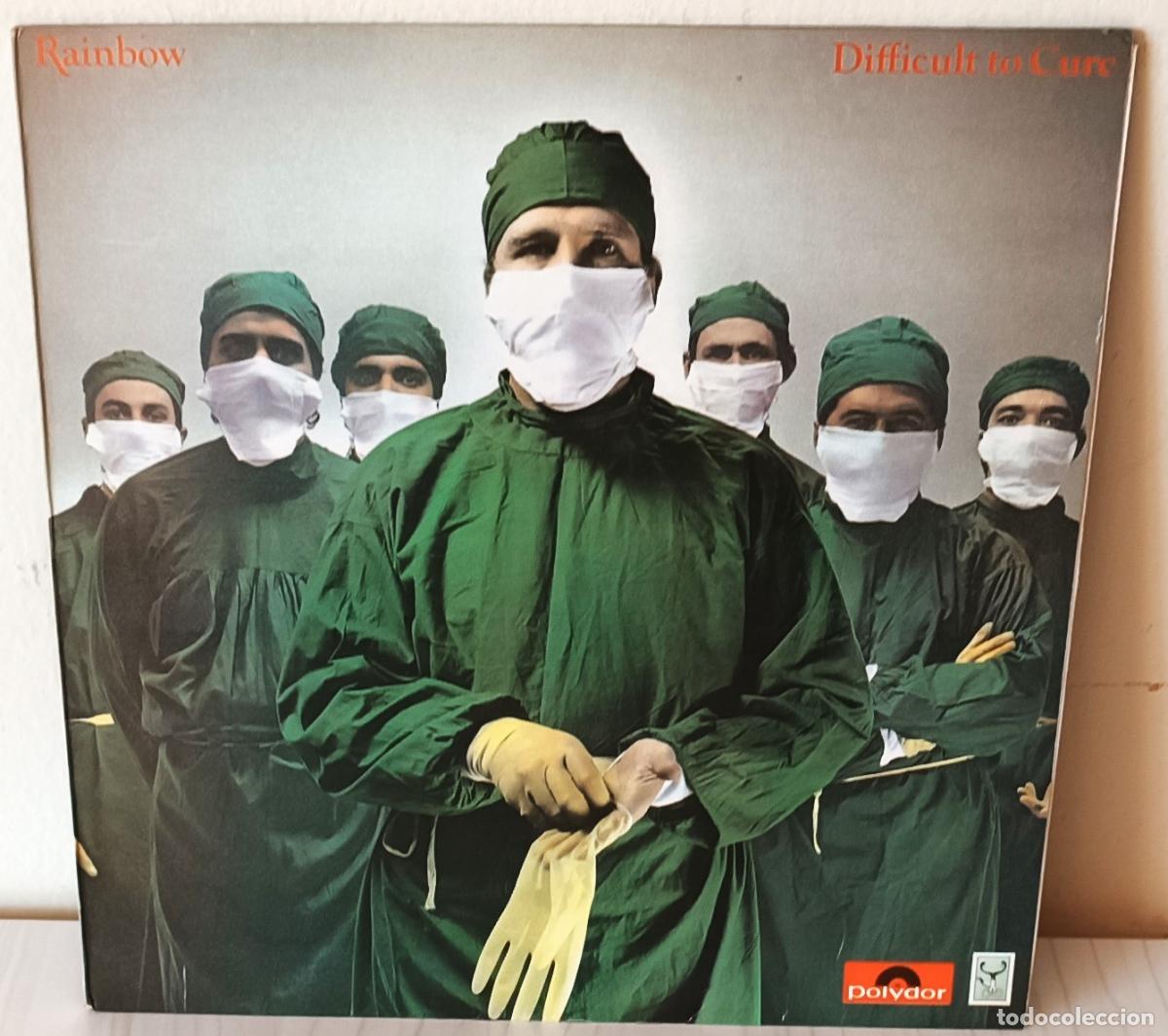Discos de vinilo: RAINBOW - DIFFICULT TO CURE POLYDOR - 1981 - Foto 1