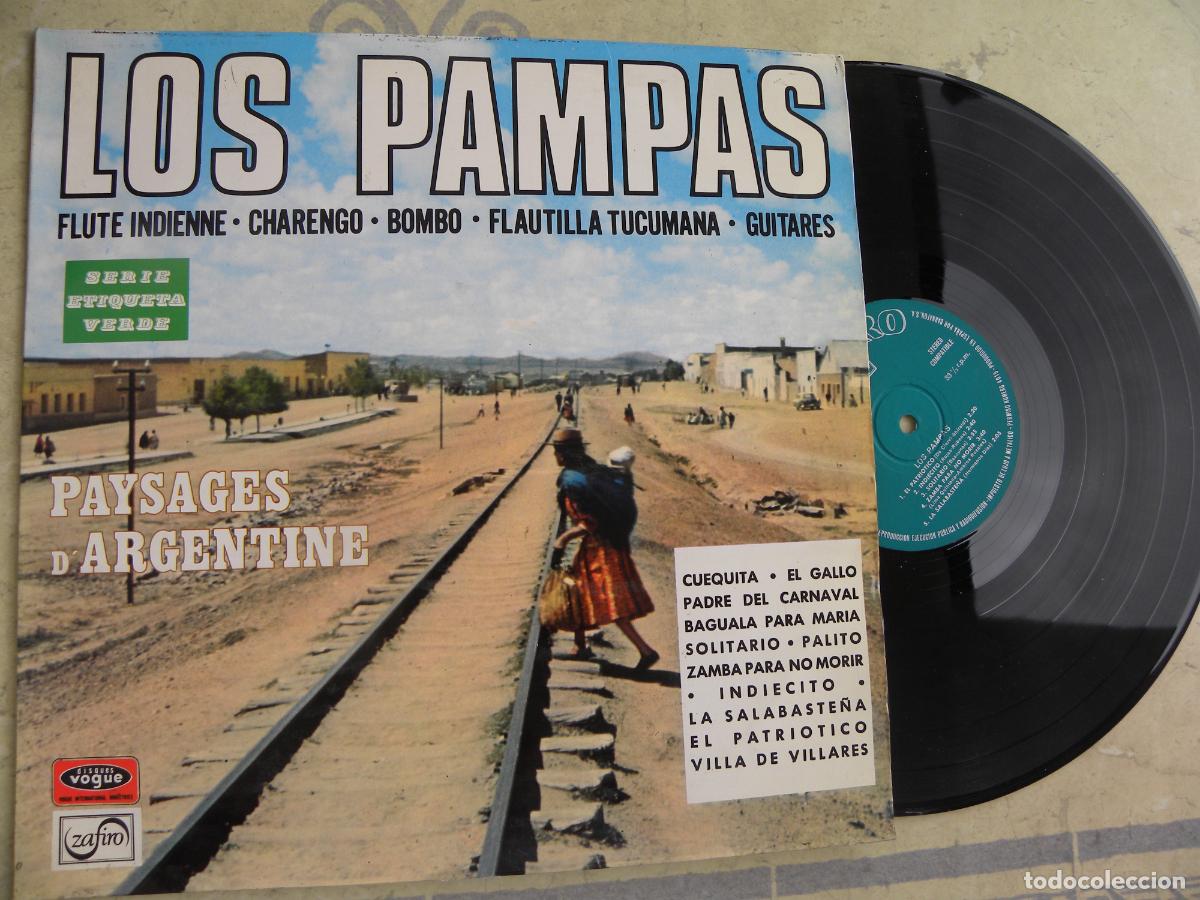 Discos de vinilo: LOS PAMPAS -PAYSAGES D'ARGENTINA -LP 1971
