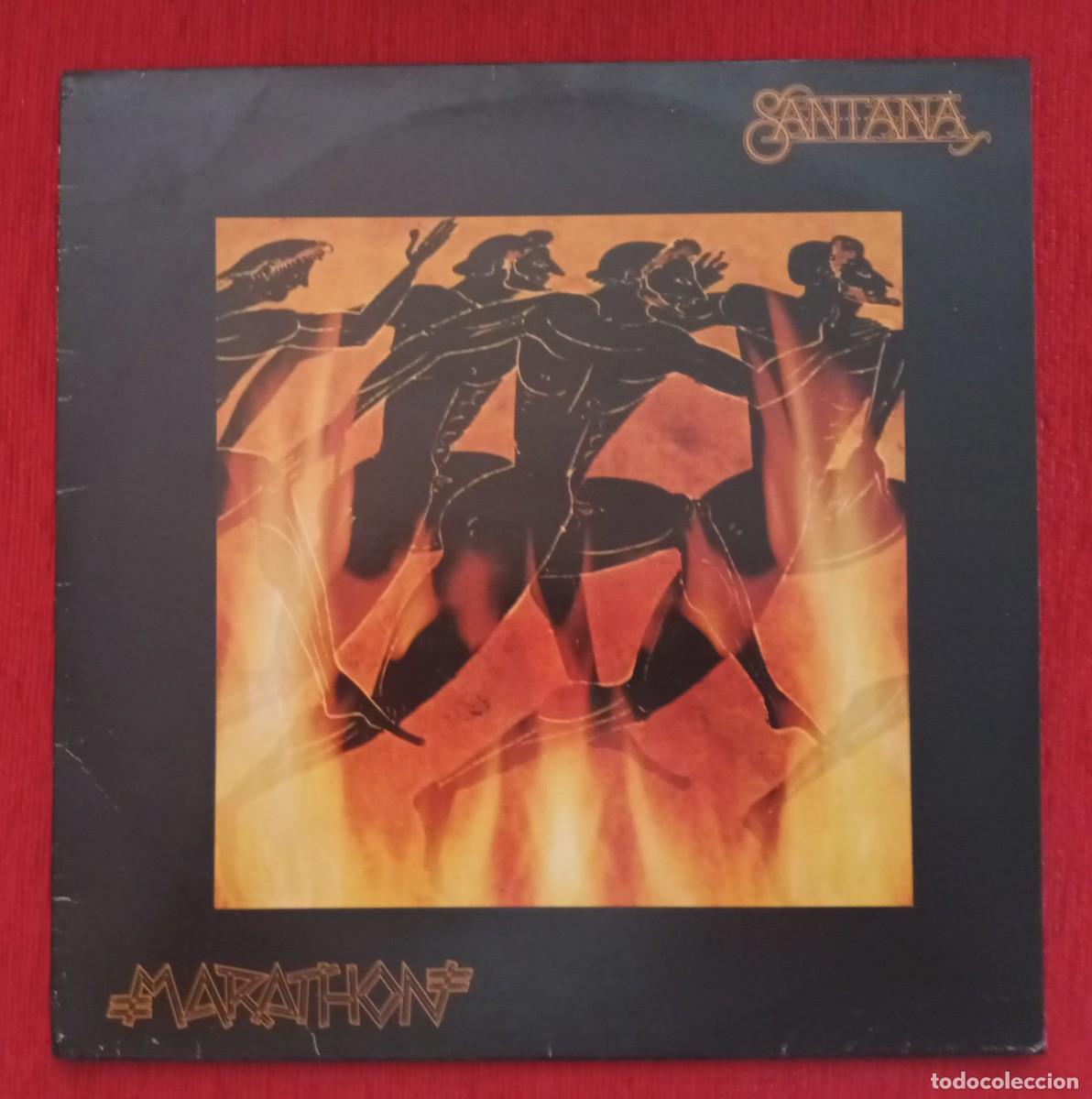 Discos de vinilo: SANTANA - MARATHON - LP - Foto 1