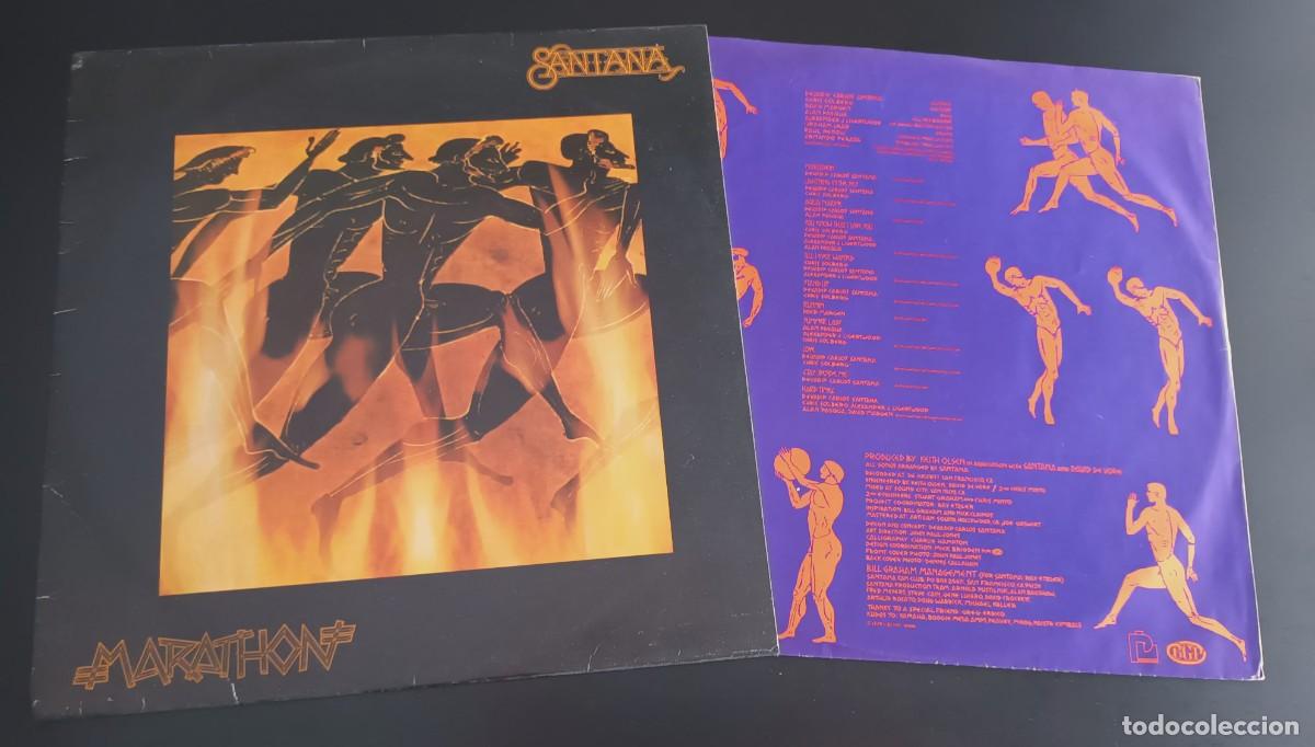 Discos de vinilo: SANTANA - MARATHON - LP - Foto 3