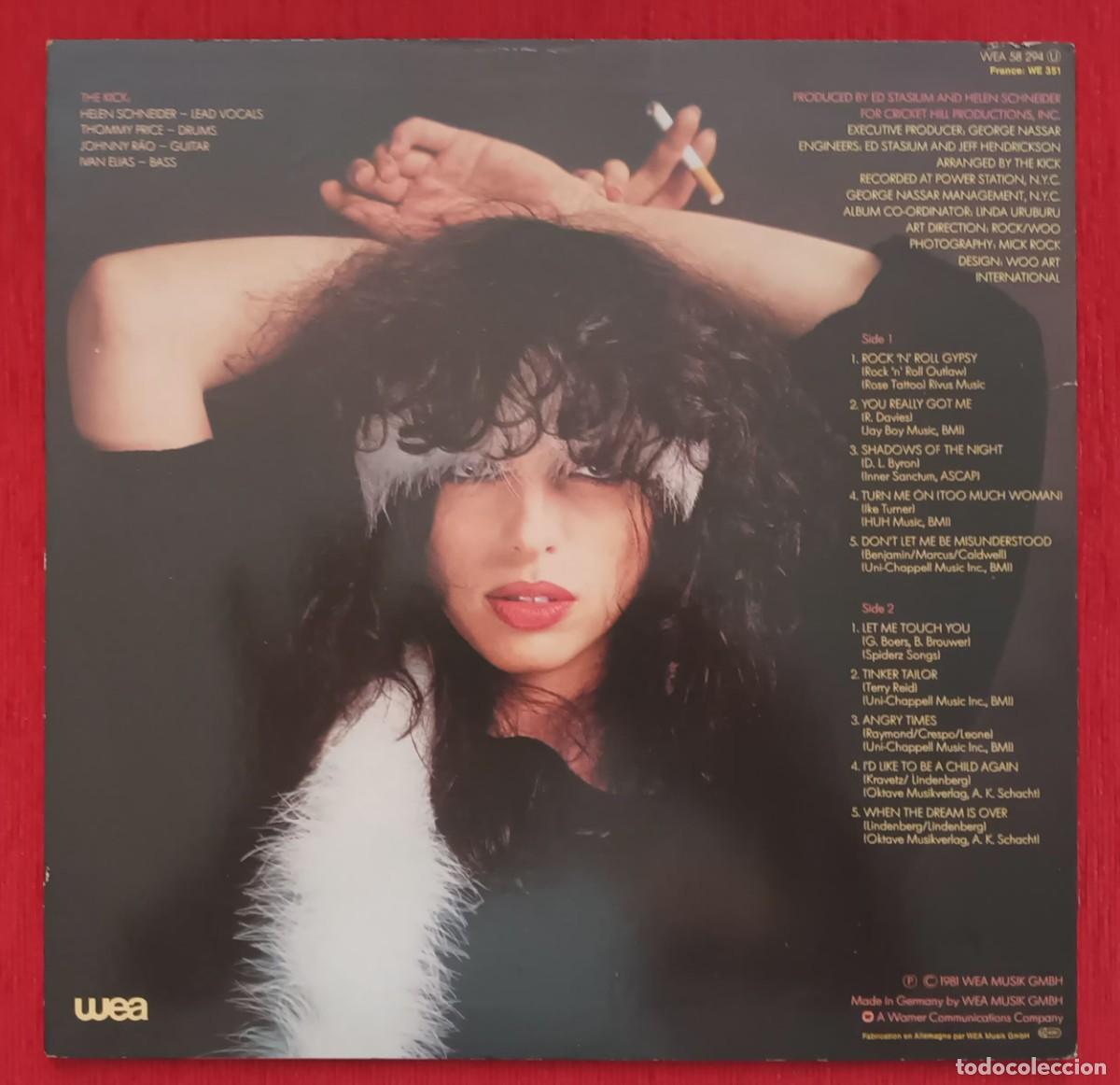 Discos de vinilo: SCHNEIDER WITH THE KICK - LP - Foto 2