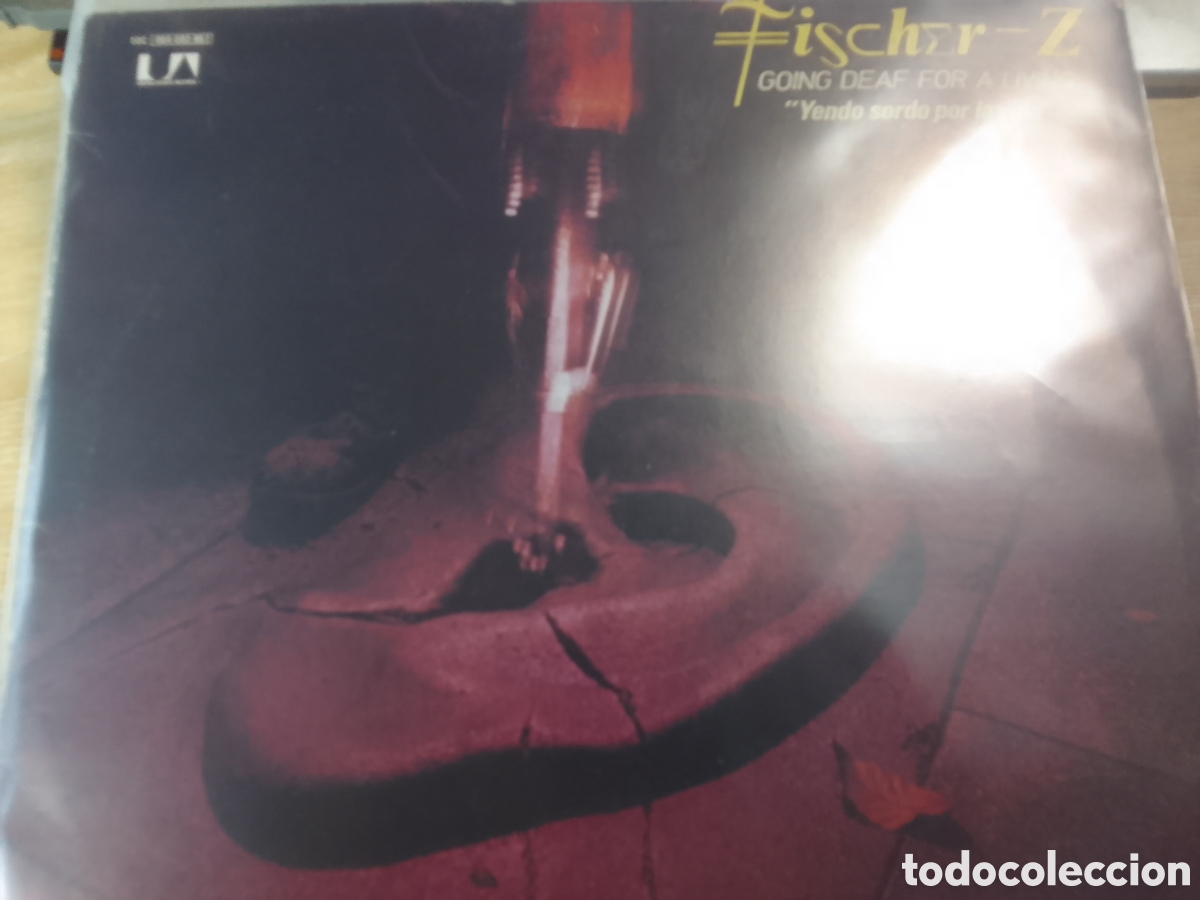 Discos de vinilo: FISCHER Z GOING DEAF FOR A LIVING - Foto 1
