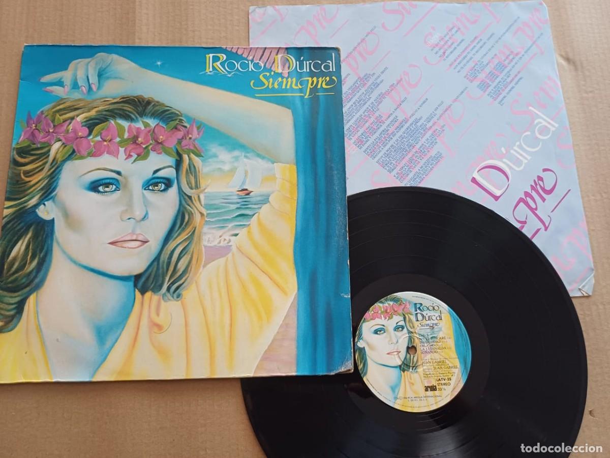 Discos de vinilo: Rocio Durcal-Siempre-LP Mexico-Ariola-1986-Latin