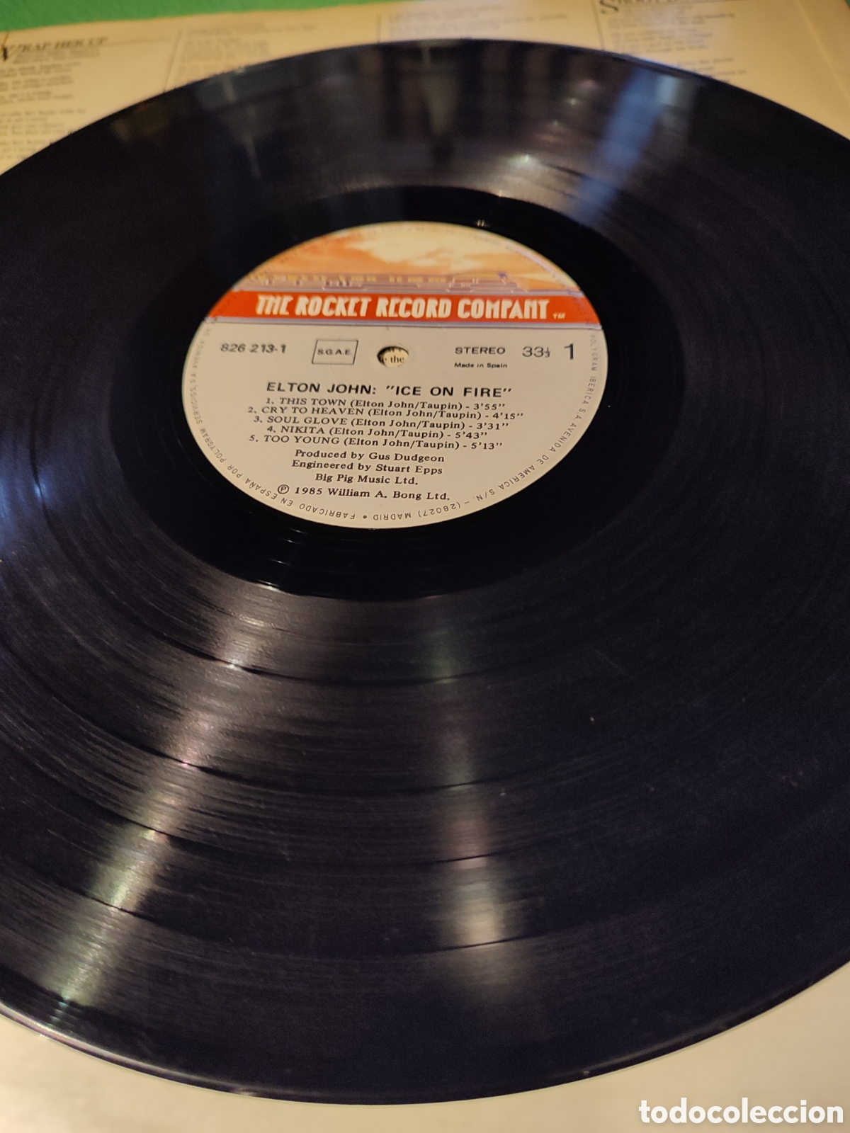 Discos de vinilo: Elton John - Ice on Fire Vinilo Lp - Foto 3