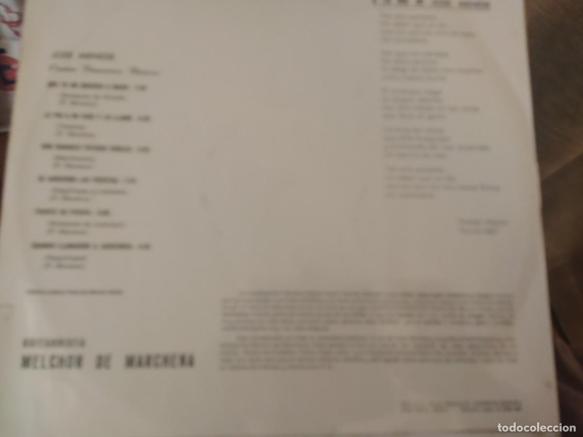 Discos de vinilo: Jose Menese lp Cantes Flamencos Basicos - Foto 2