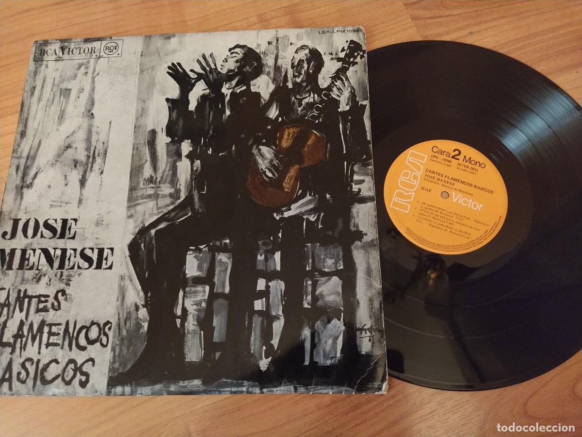 Discos de vinilo: Jose Menese lp Cantes Flamencos Basicos - Foto 1