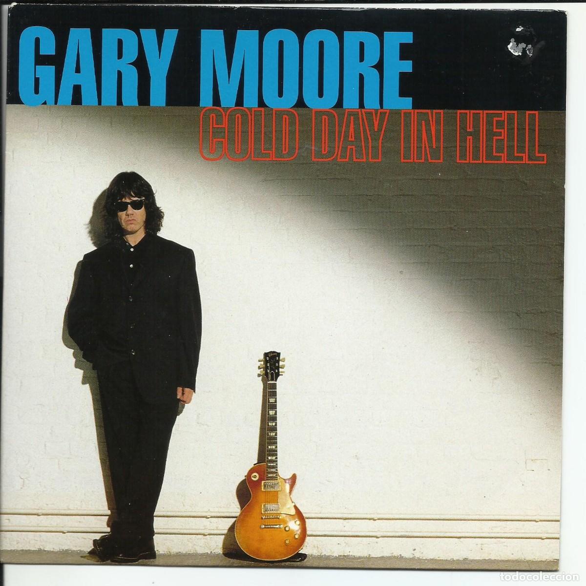 Discos de vinilo: Gary Moore.- Cold Day In Hell Single Virgin &lrm; VS 1393 UK 1992 - Foto 1