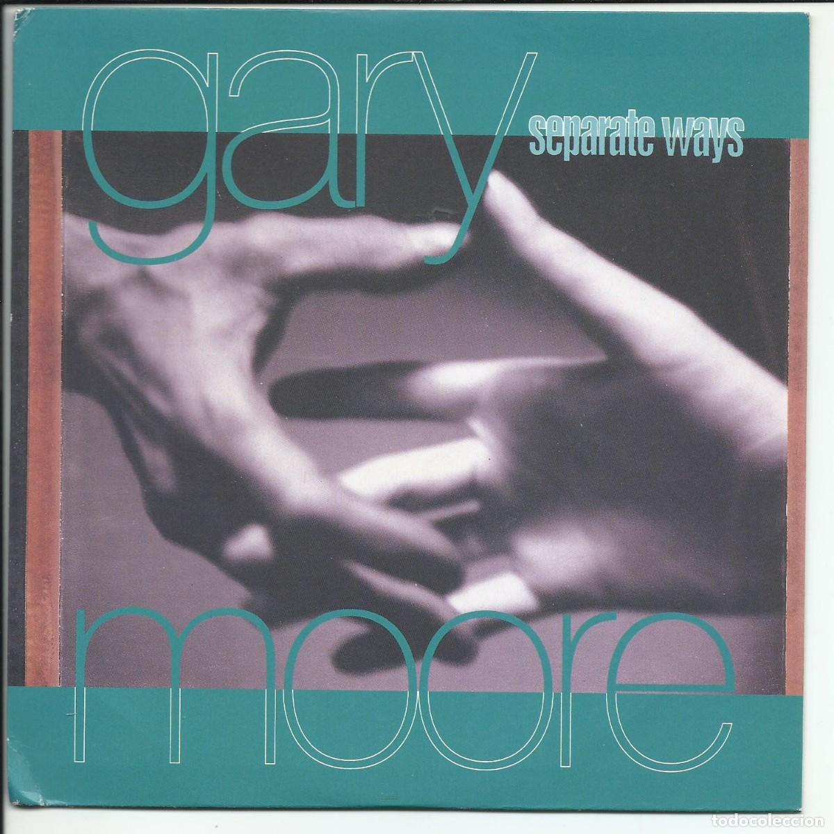 Discos de vinilo: Gary Moore.- Separate Ways Single Virgin &lrm; VS1437 UK 1992 - Foto 1