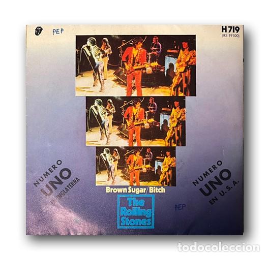 Discos de vinilo: The Rolling Stones &ndash; Brown Sugar / Bitch SINGLE 7&rdquo; - Foto 1
