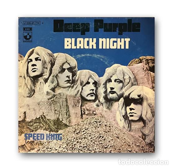 Discos de vinilo: Deep Purple &ndash; Black Night SINGLE 7&rdquo; - Foto 1