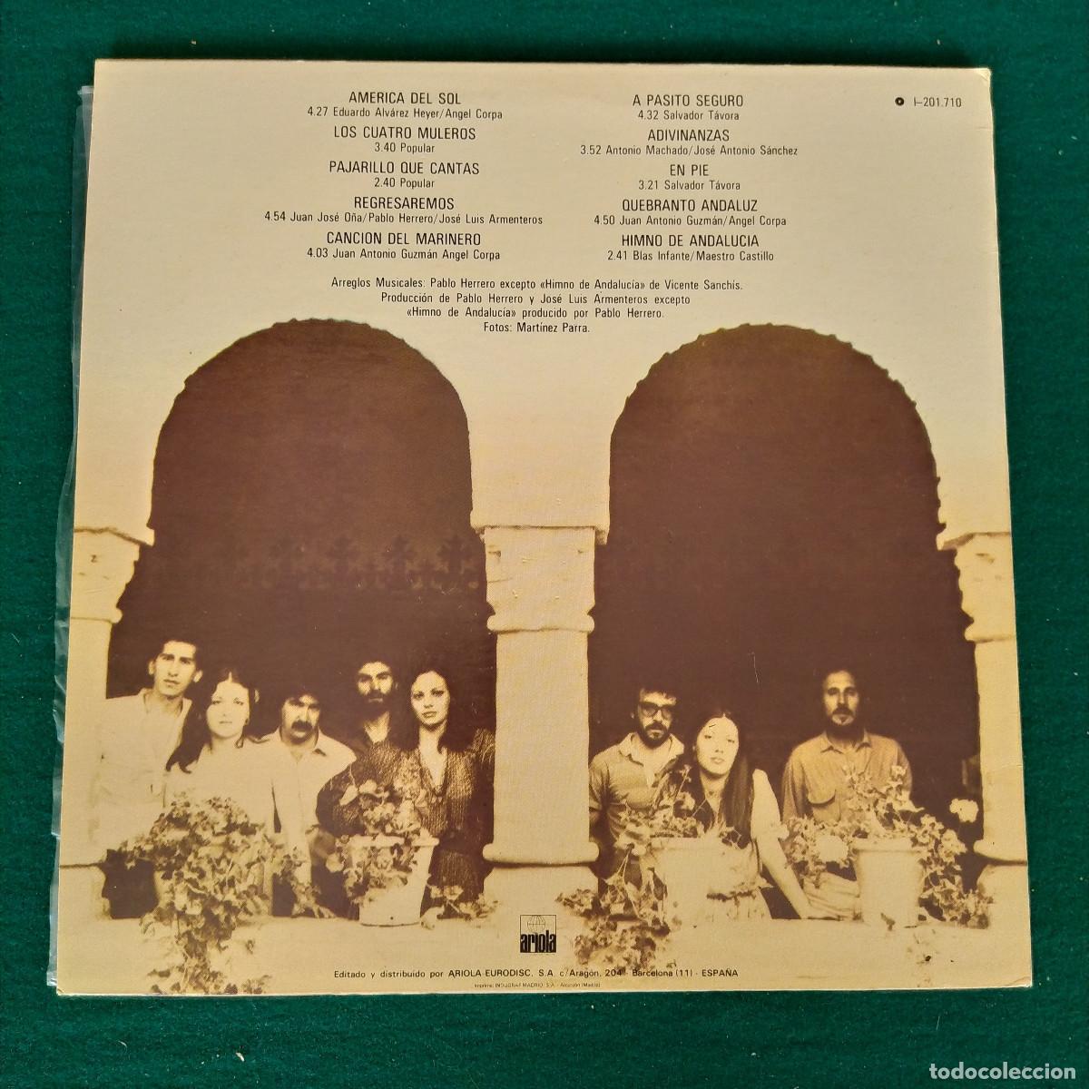 Discos de vinilo: Jarcha &ndash; Andalucia: En Pie - Foto 2