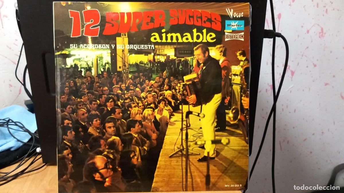 Discos de vinilo: AIMABLE 12 SUPER SUCCES LP MV.30-213 S - Foto 1