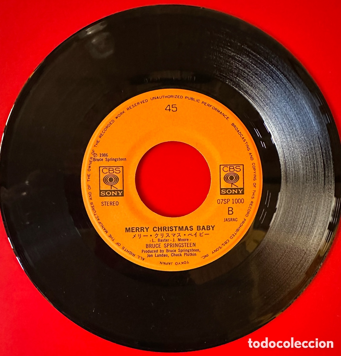 Discos de vinilo: Bruce Springsteen. War. 1986 - Foto 4