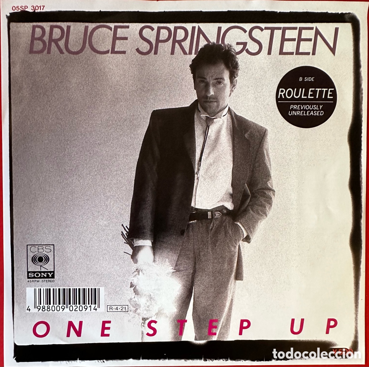 Discos de vinilo: Bruce Springsteen. One Step Up. 1988 - Foto 1