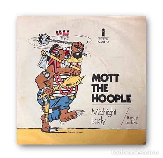 Discos de vinilo: Mott The Hoople &ndash; Midnight Lady SINGLE 7&rdquo; - Foto 1