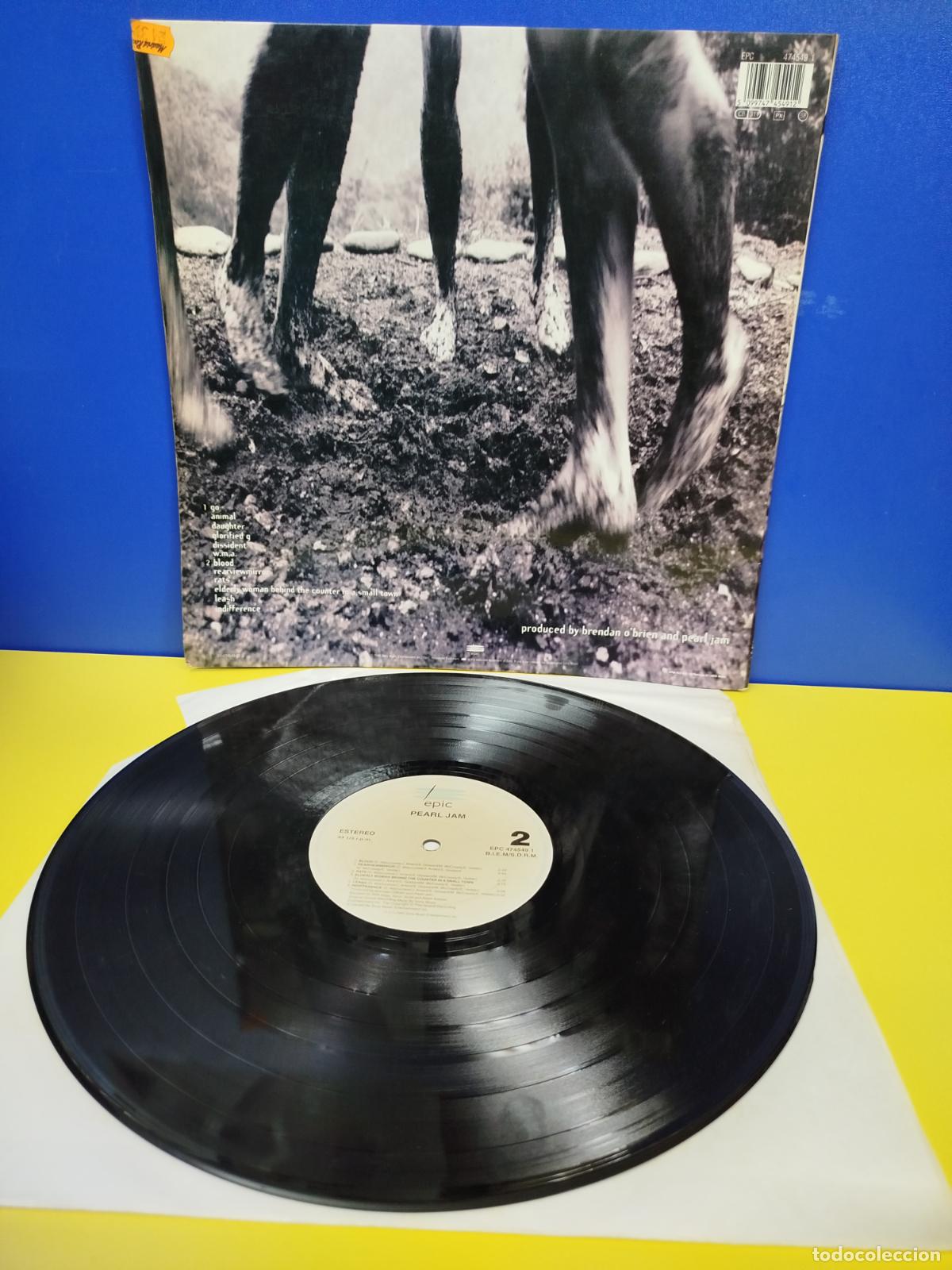 Discos de vinilo: LP DISCO VINILO PEARL JAM VS ORIGINAL 1993 - Foto 2