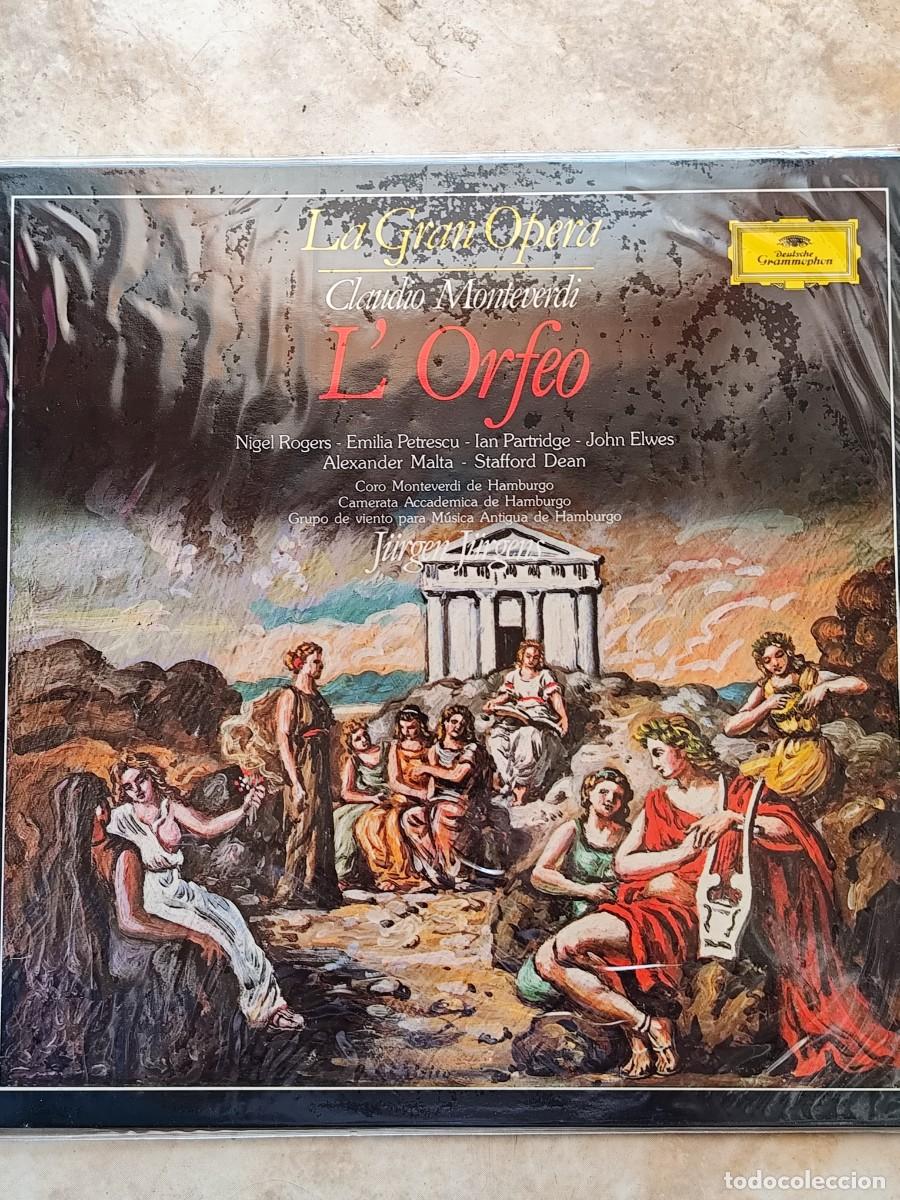 Discos de vinilo: LP LA GRAN OPERA, CLAUDIO MONTEVERDI - Foto 1