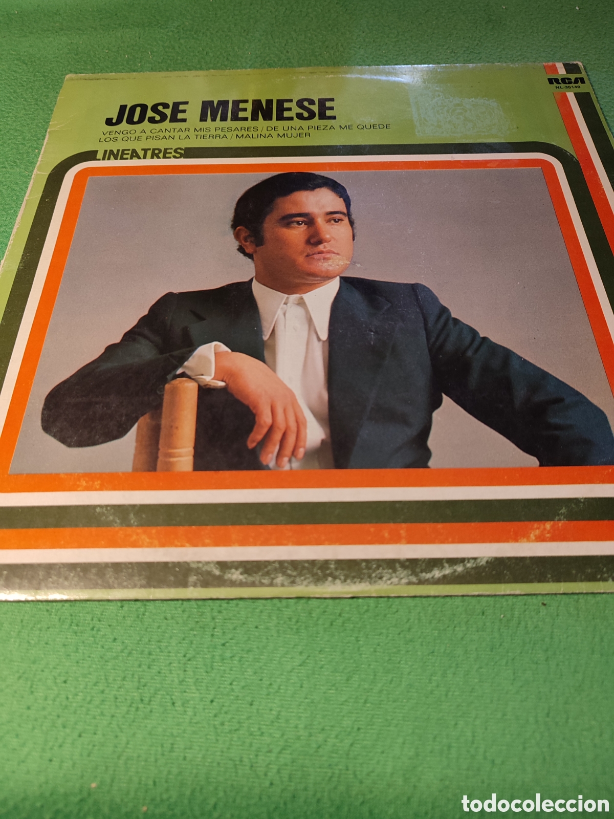Discos de vinilo: Jose Menese - Linea tres Vinilo Lp - Foto 1