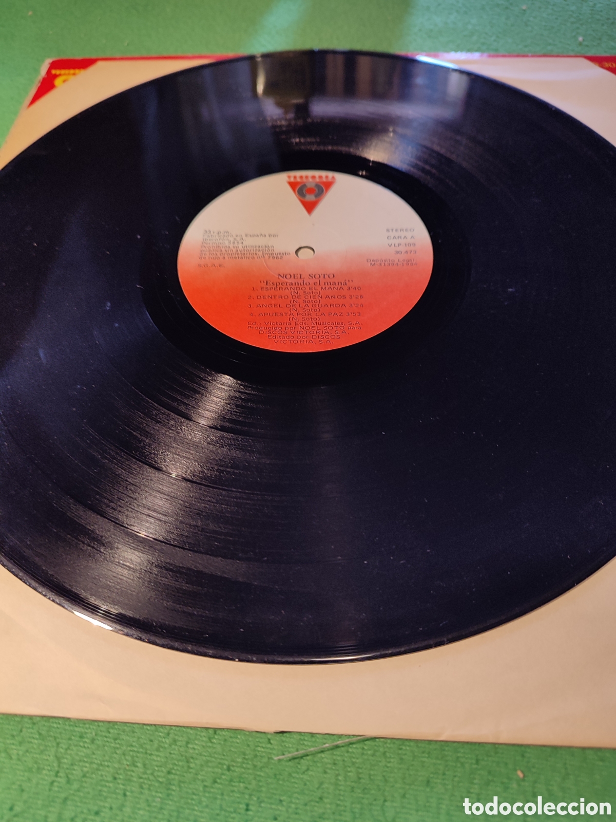 Discos de vinilo: Noel Soto - Esperando el man&aacute; Vinilo Lp - Foto 3