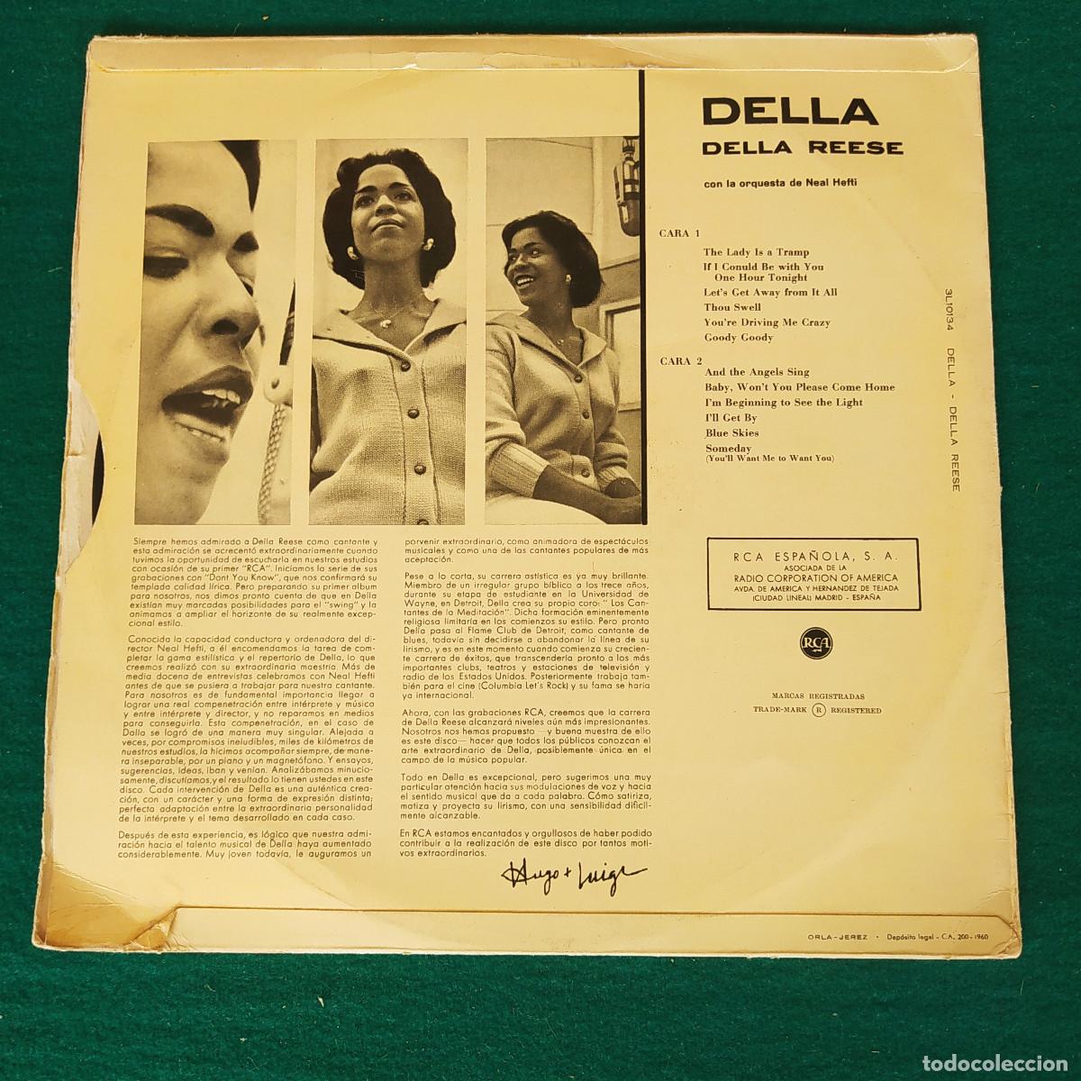 Discos de vinilo: Della Reese &ndash; Della 1960 - Foto 2