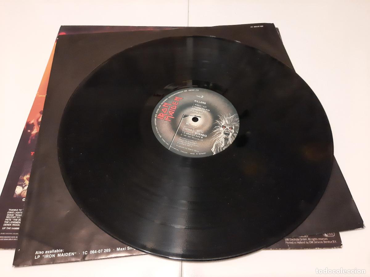 Discos de vinilo: IRON MAIDEN -KILLERS- (1981) LP DISCO VINILO - Foto 4
