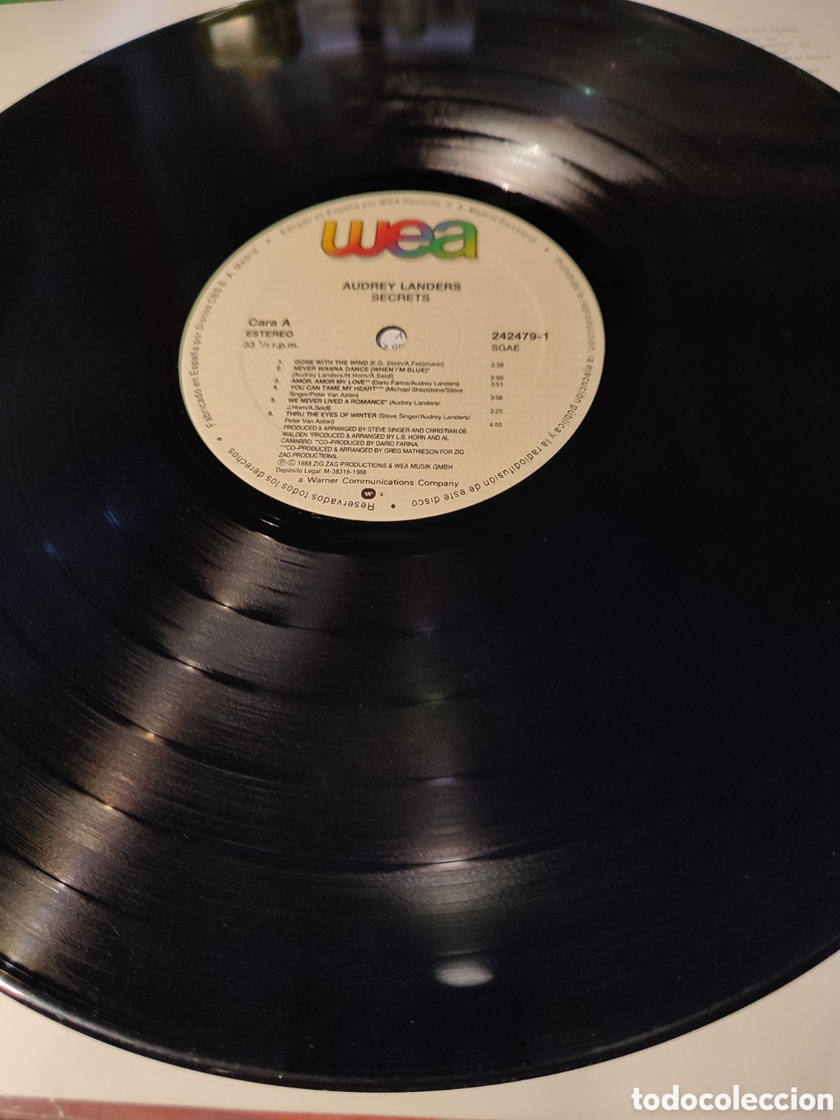 Discos de vinilo: Audrey Landers - Secrets Vinilo Lp - Foto 3