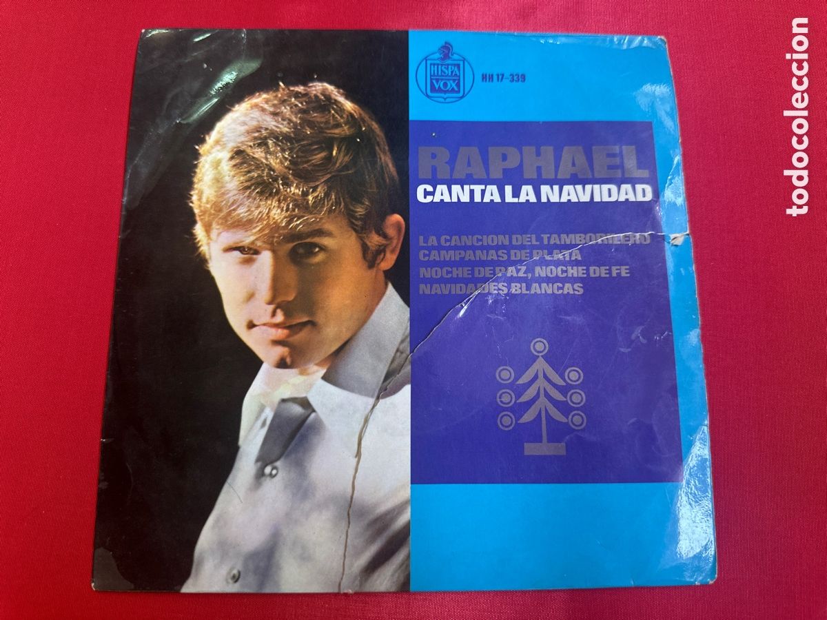 Discos de vinilo: RAPHAEL - CANTA LA NAVIDAD EP 4 TEMAS 1965 - Foto 8