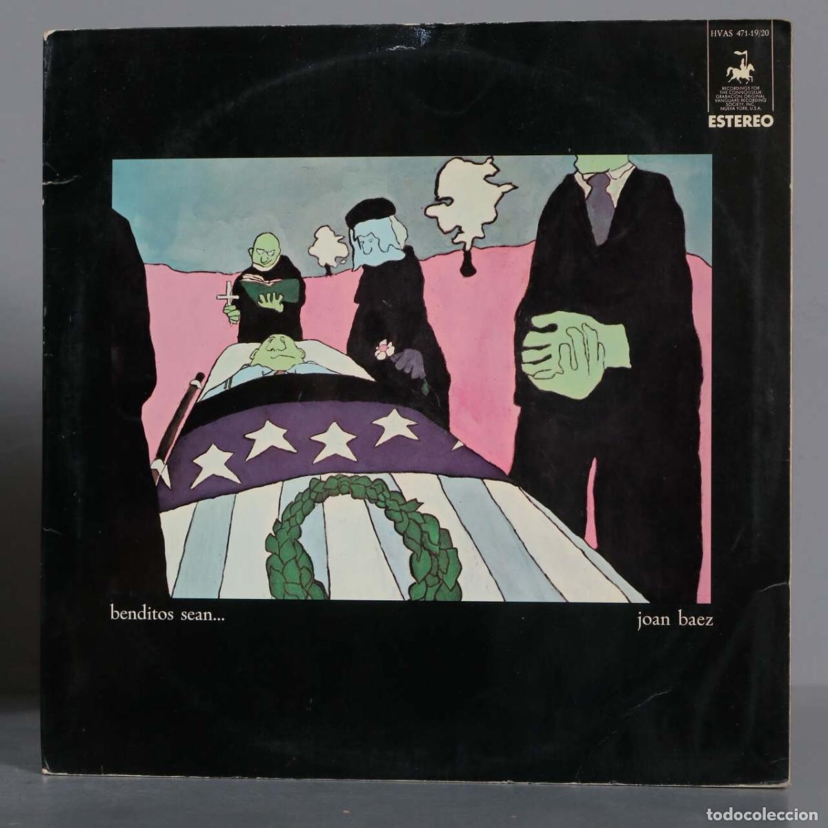 Discos de vinilo: LP. Joan Baez &ndash; Benditos Sean... - Foto 1