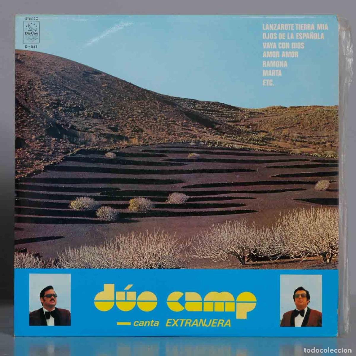 Discos de vinilo: LP. D&uacute;o Camp &acute;Canta Extranjera - Foto 1