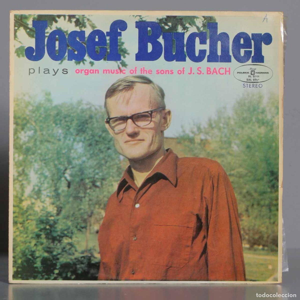 Discos de vinil: LP. Josef Bucher Plays Organ Music Of The Sons Of J.S.Bach