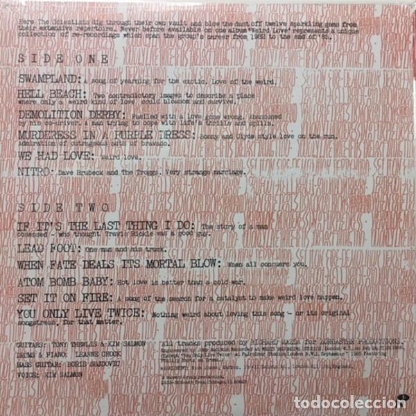 Discos de vinilo: SCIENTISTS Weird Love (LP) - Foto 2