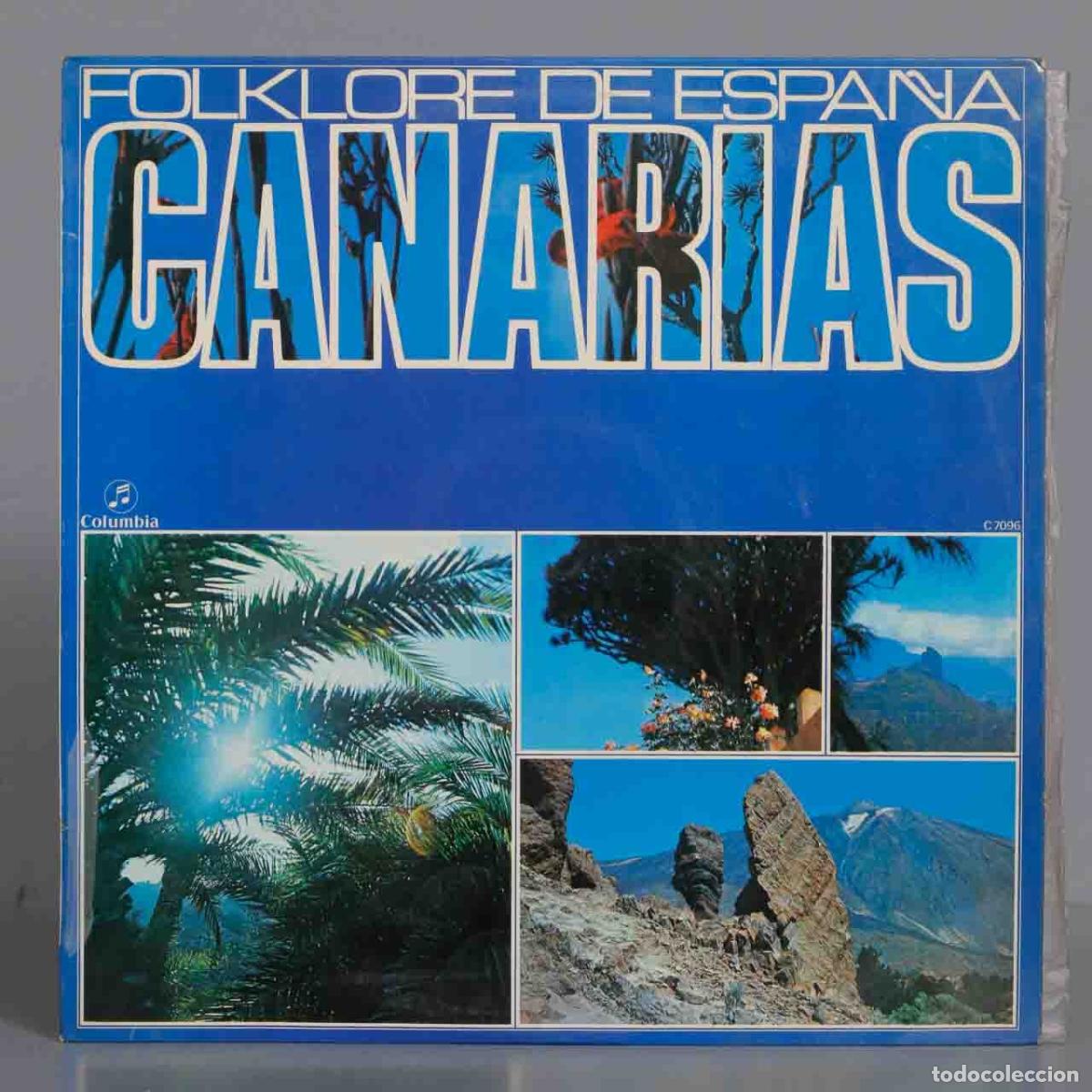 Discos de vinilo: LP. Folklore De Espa&ntilde;a - Canarias - Foto 1