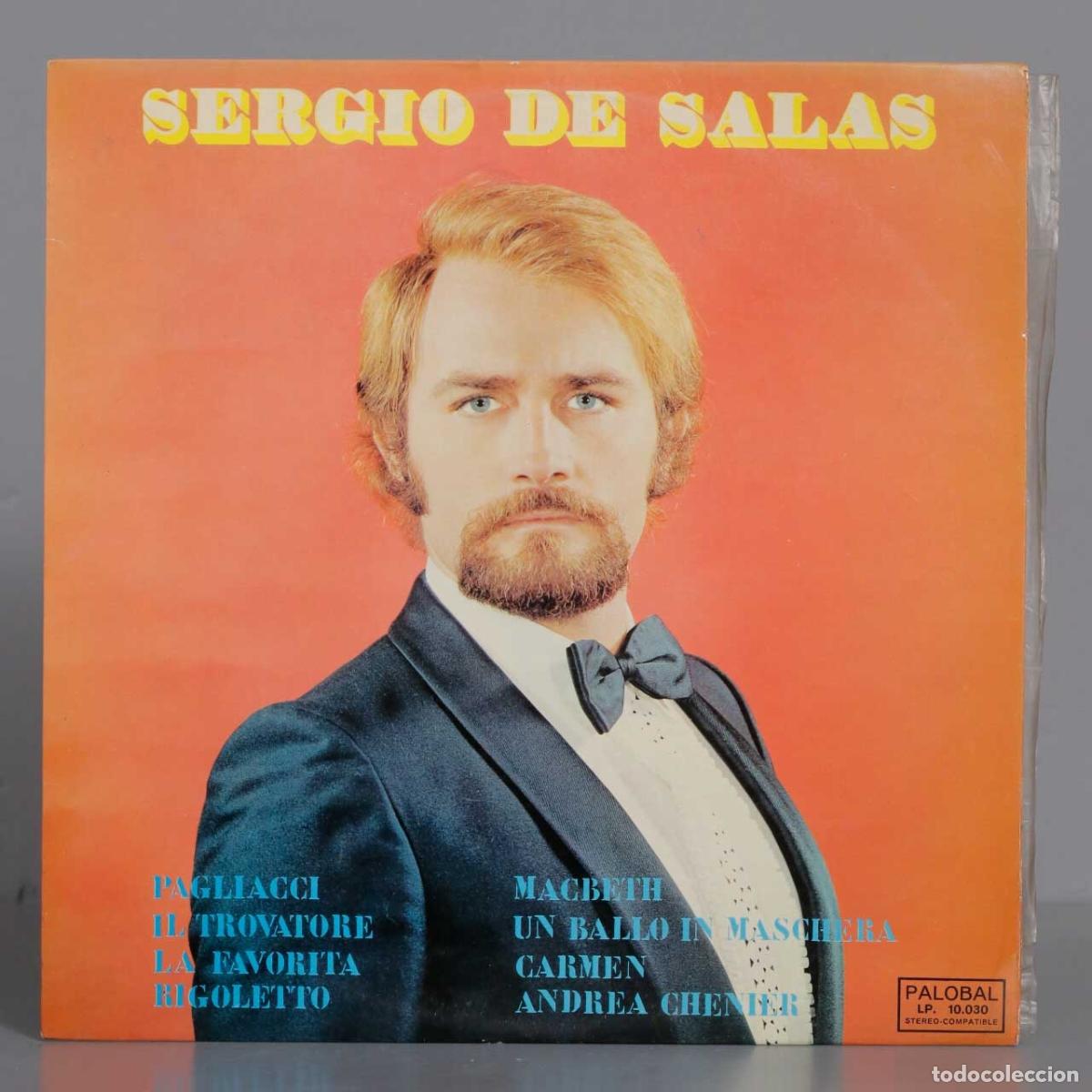 Discos de vinilo: LP. Sergio De Salas &ndash; Pagiacci - Foto 1