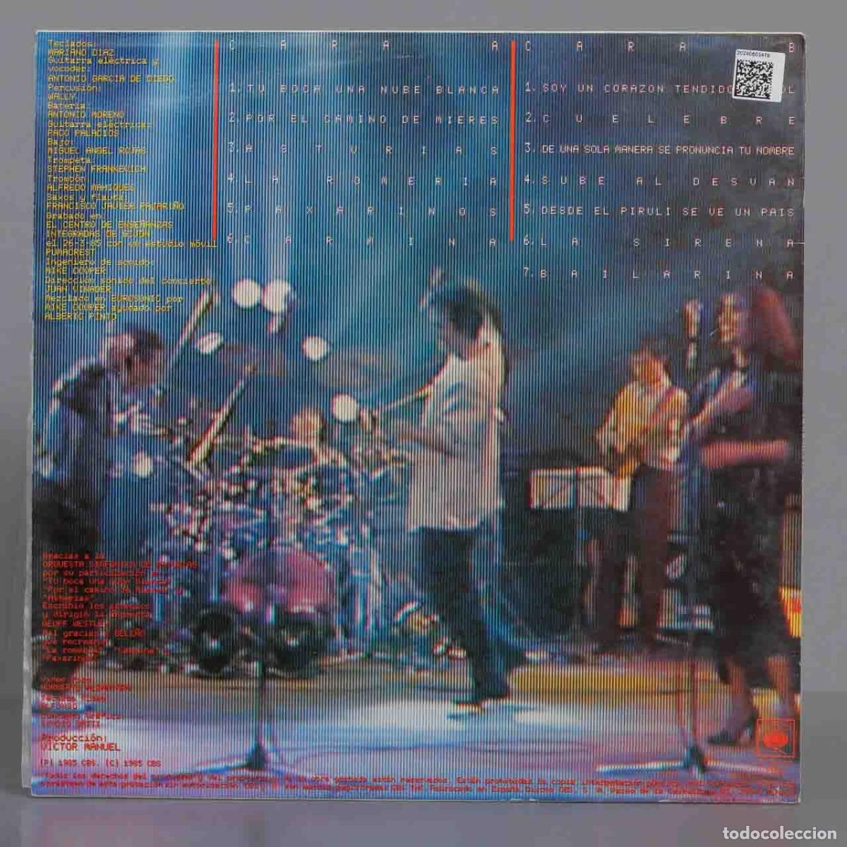 Discos de vinilo: LP. V&iacute;ctor Manuel &ndash; En Directo - Foto 2