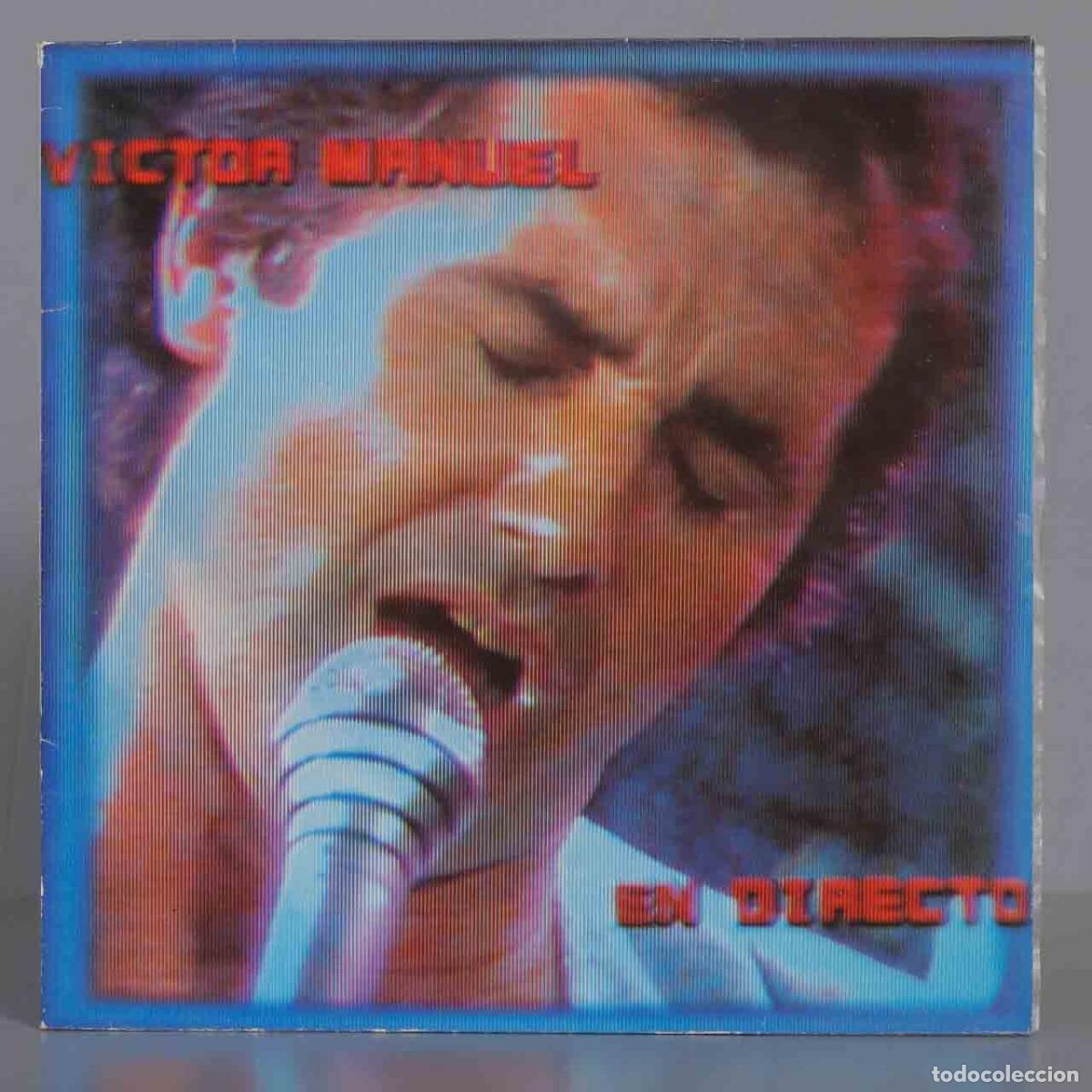 Discos de vinilo: LP. V&iacute;ctor Manuel &ndash; En Directo - Foto 1