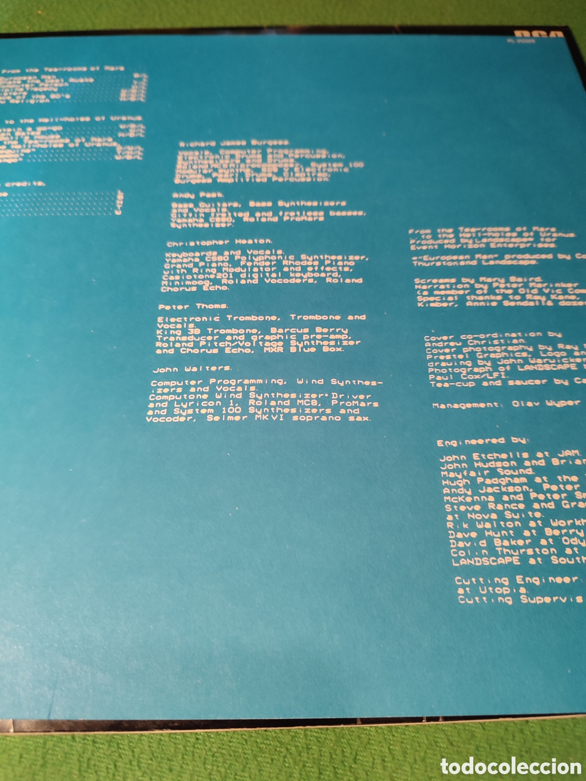 Discos de vinilo: Landscape - Desde los salones de te de Marte - Foto 2