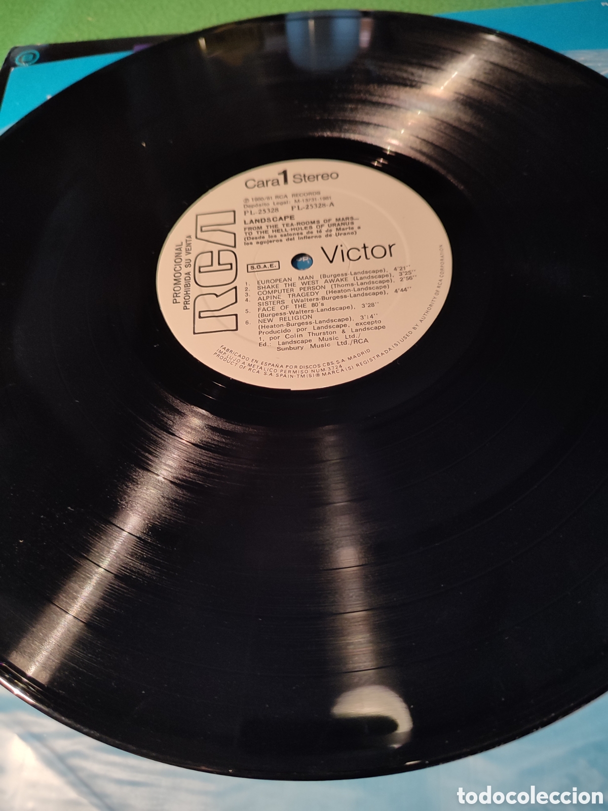 Discos de vinilo: Landscape - Desde los salones de te de Marte - Foto 3
