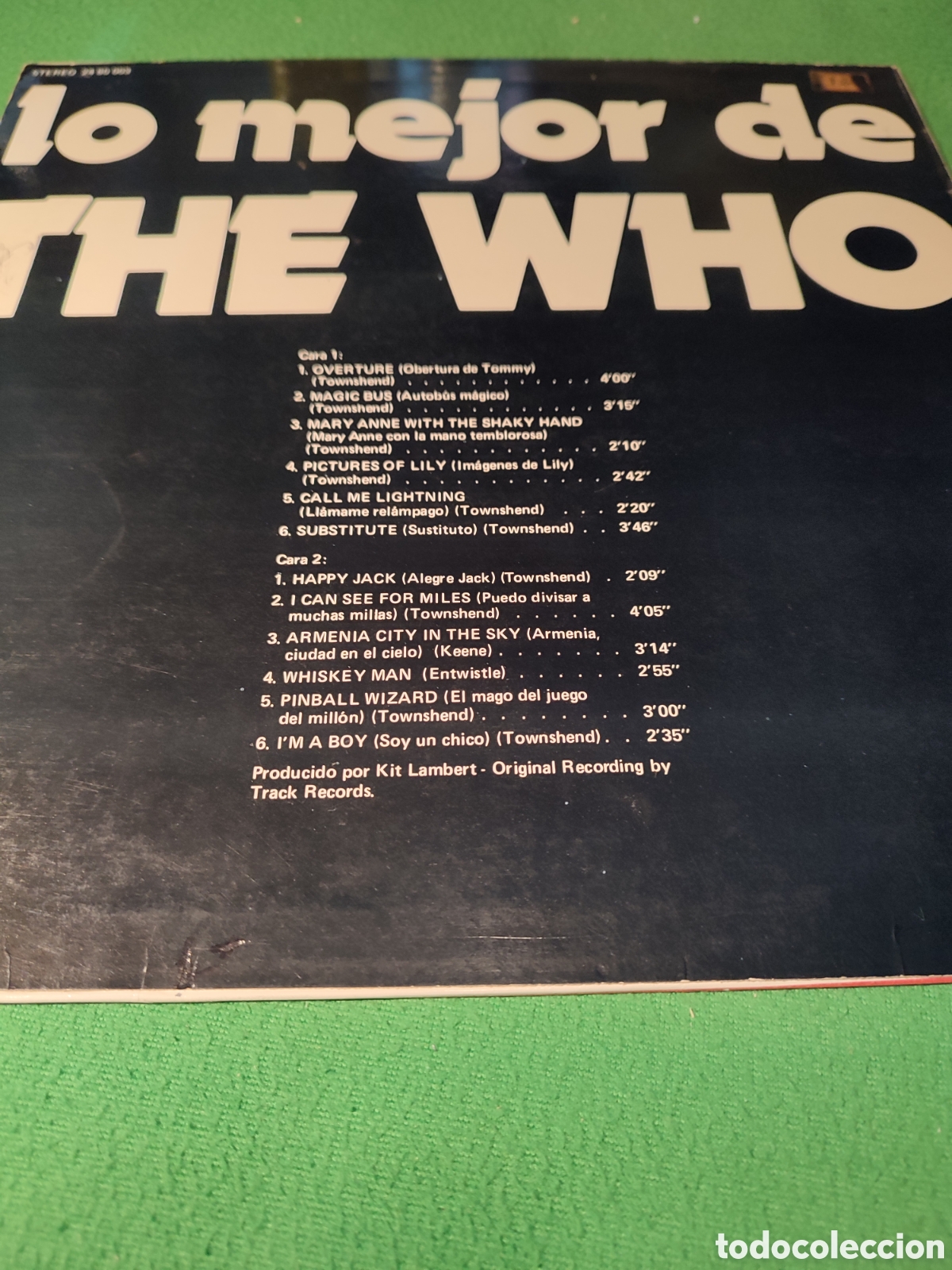 Discos de vinilo: The Who - Lo mejor de Vinilo Lp - Foto 2