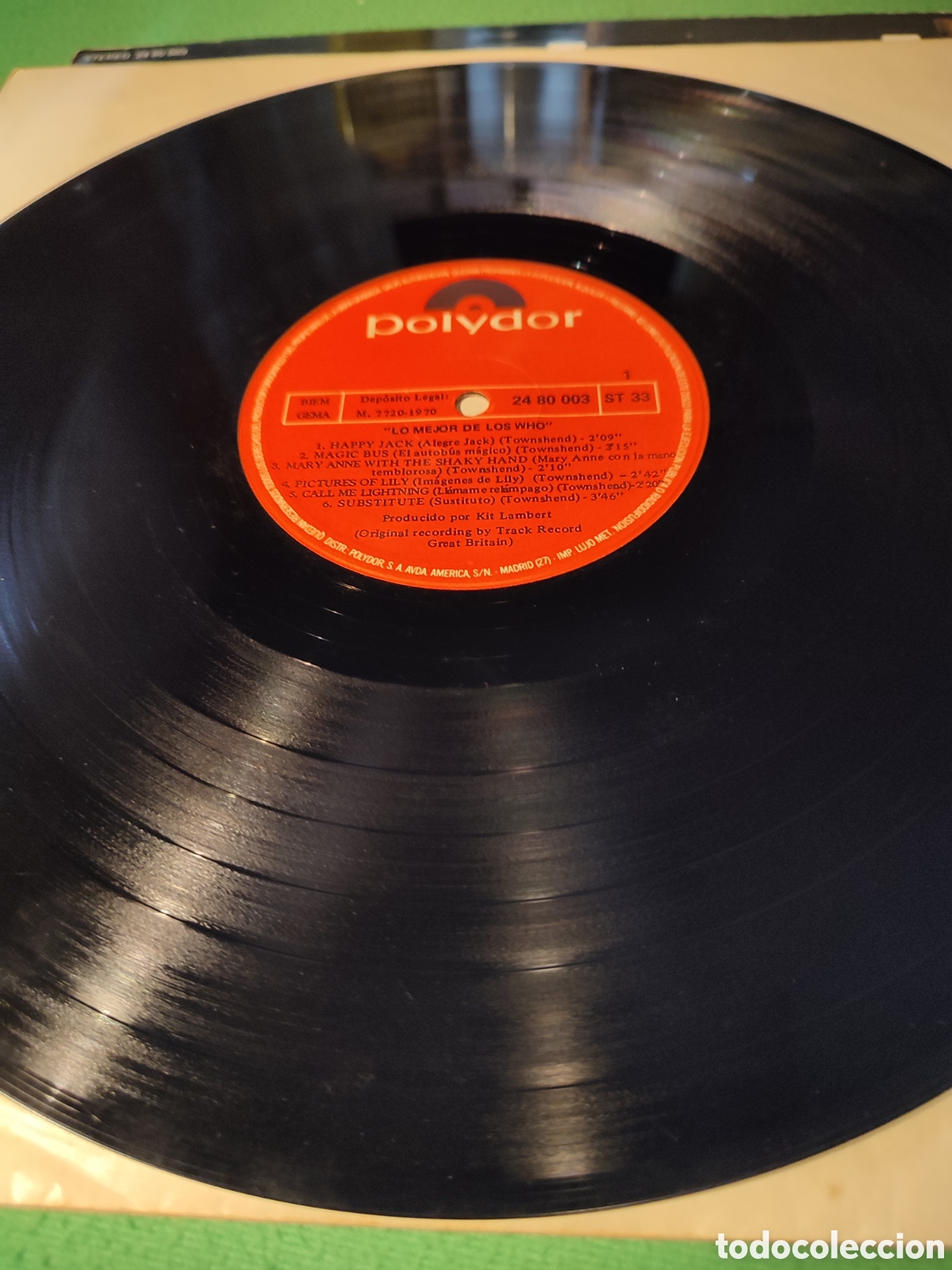 Discos de vinilo: The Who - Lo mejor de Vinilo Lp - Foto 3