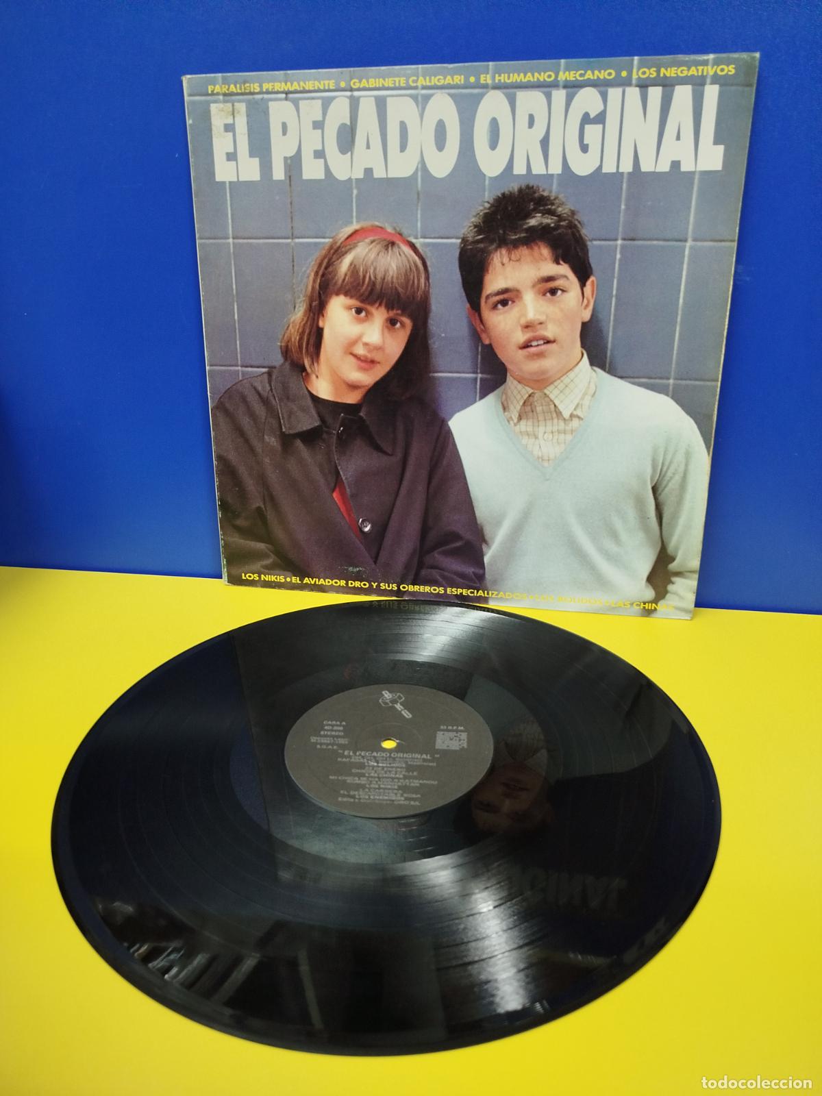 Discos de vinilo: LP DISCO VINILO EL PECADO ORIGINAL MOVIDA MADRILE&Ntilde;A - Foto 1