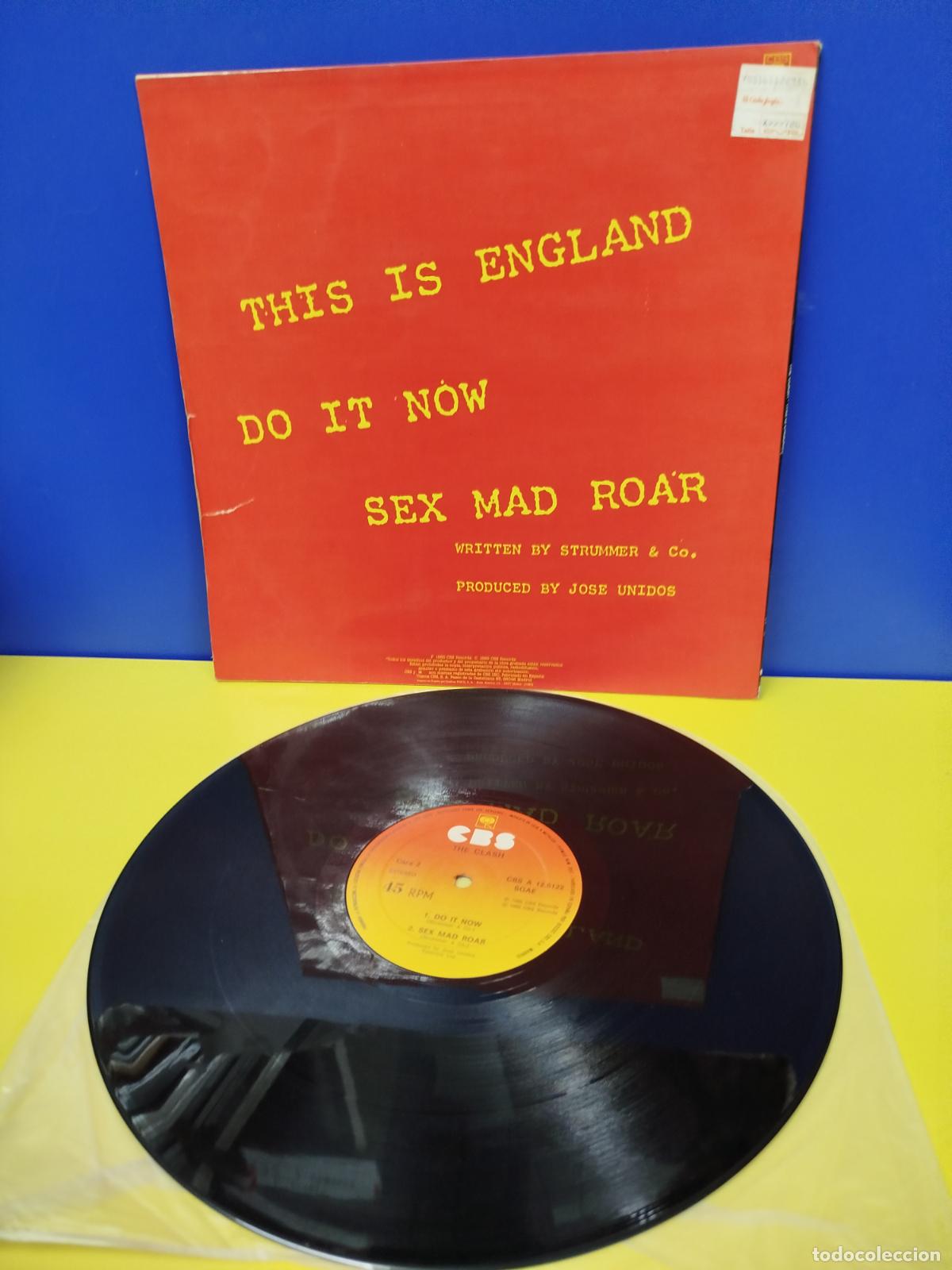 Discos de vinilo: MAXI SINGLE DISCO VINILO THE CLASH THIS IS ENGLAND - Foto 2
