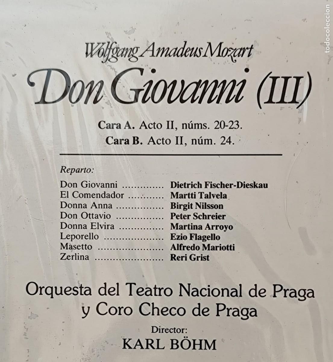 Discos de vinilo: LP LA GRAN OPERA, DON GIOVANNI - Foto 2