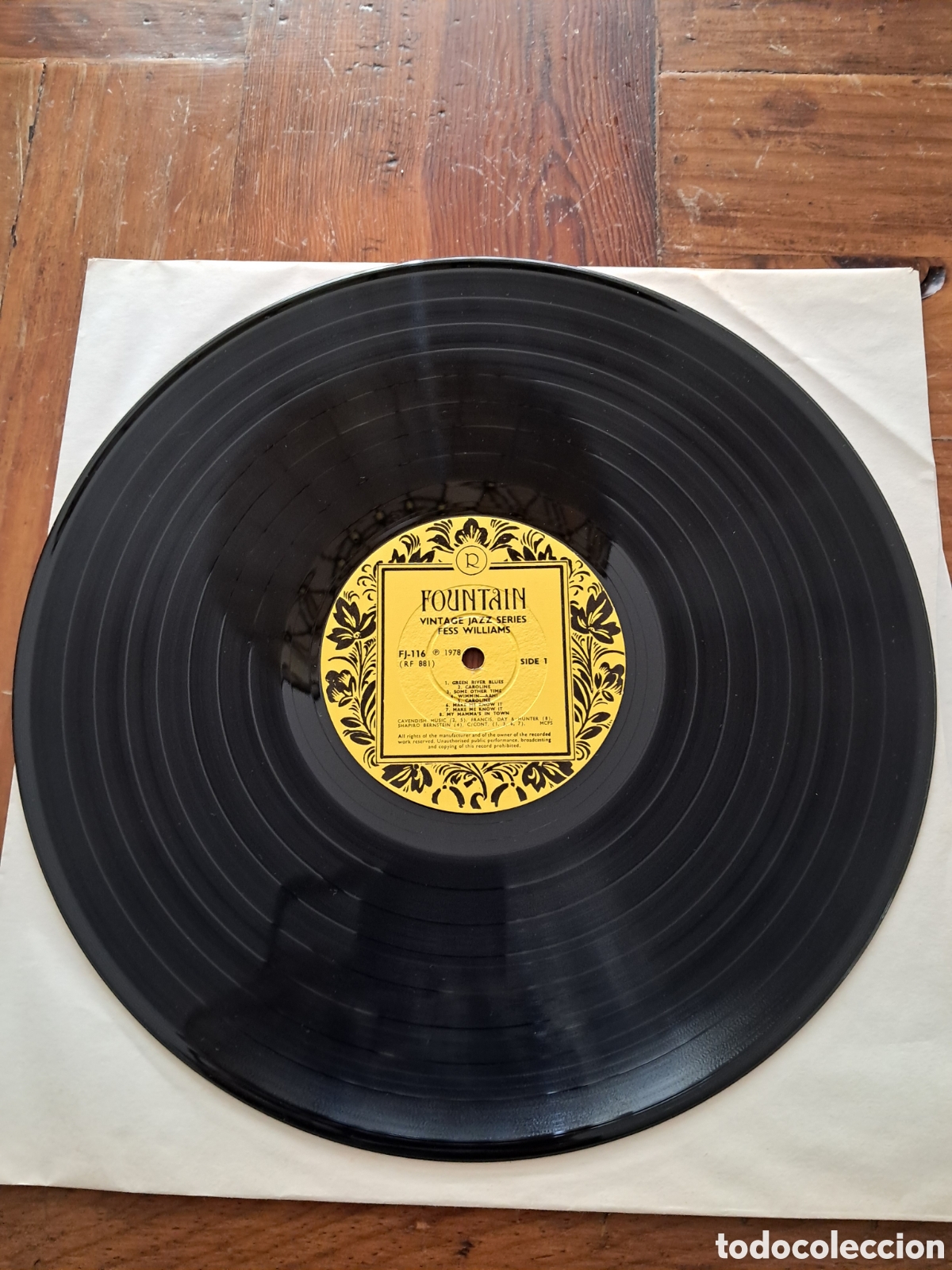 Discos de vinilo: Fess Williams and royal flush orchestra - Foto 3
