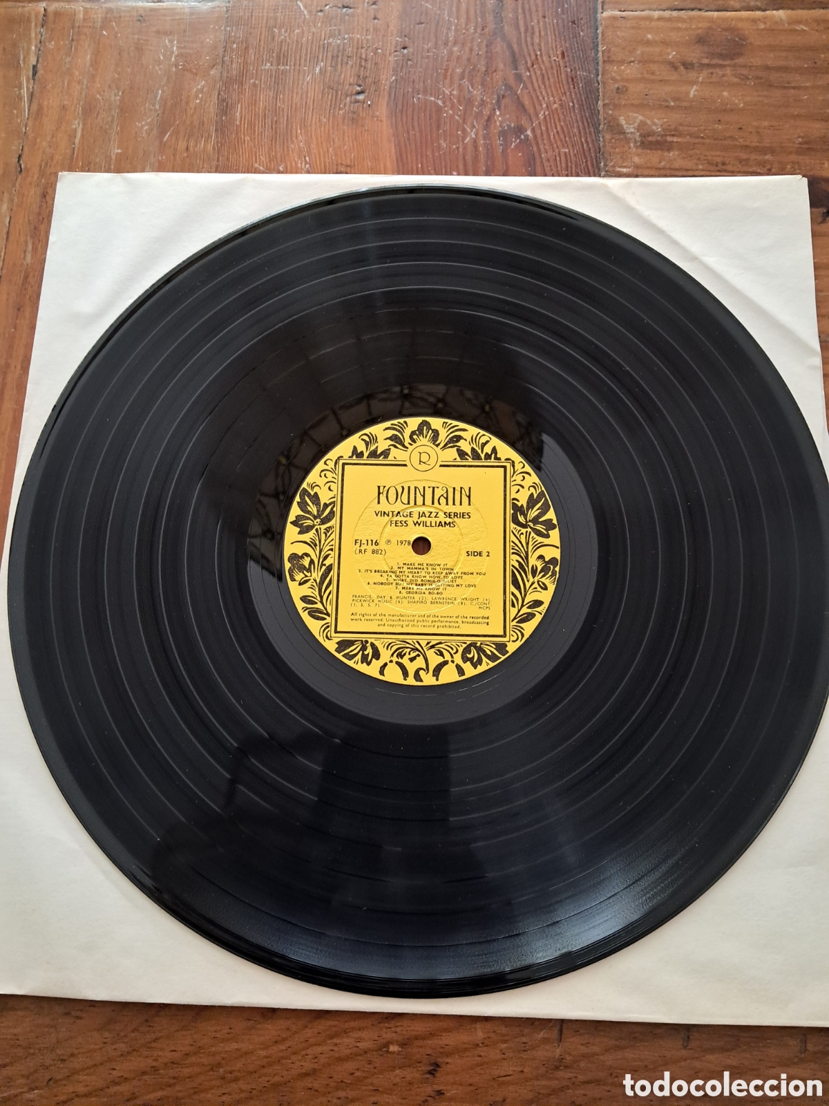 Discos de vinilo: Fess Williams and royal flush orchestra - Foto 4