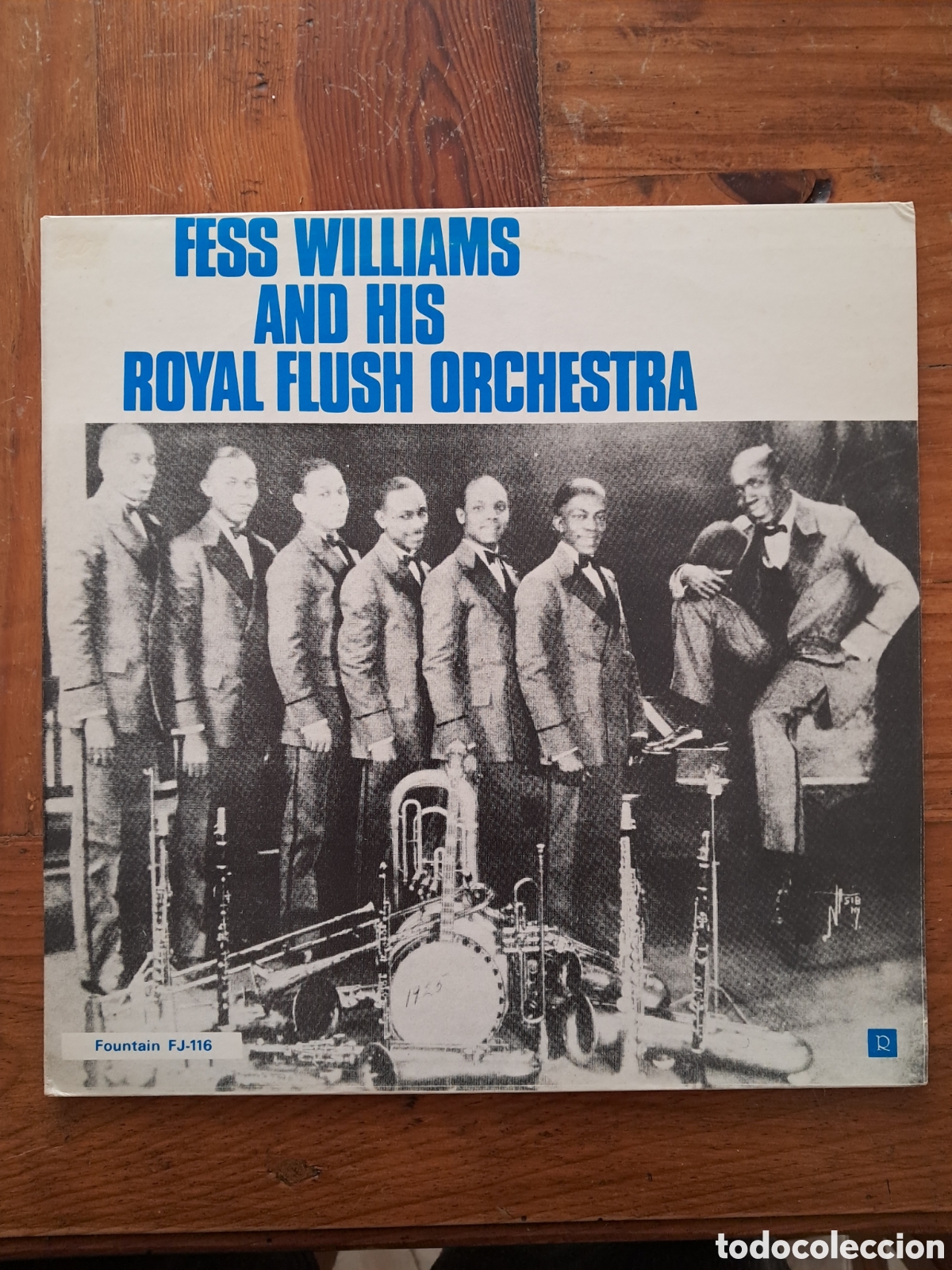 Discos de vinilo: Fess Williams and royal flush orchestra - Foto 1
