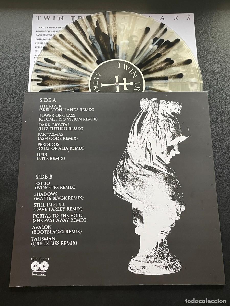 Discos de vinilo: Twin Tribes Altars Splatter disco de vinilo post punk goth coldwave - Foto 2