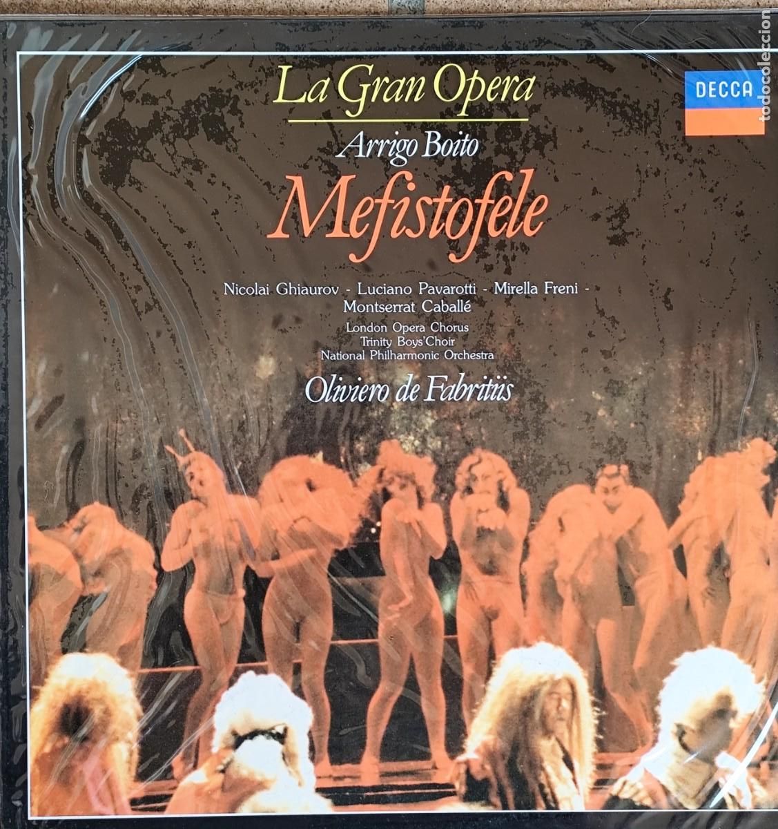 Discos de vinilo: LP LA GRAN OPERA,MEFISTOFELE - Foto 1