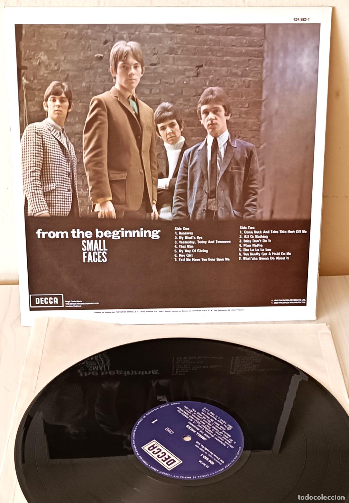 Discos de vinilo: SMALL FACES - FROM THE BEGINNING DECCA - 1989 (1967) - Foto 2