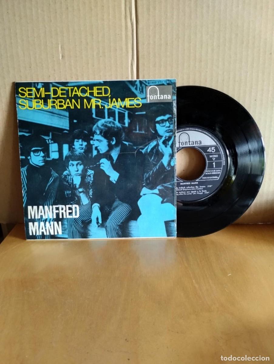 Discos de vinilo: MANFRED MANN ---- SEMI-DETACHED SUBURBAN MR.JAMES +3 - Foto 1