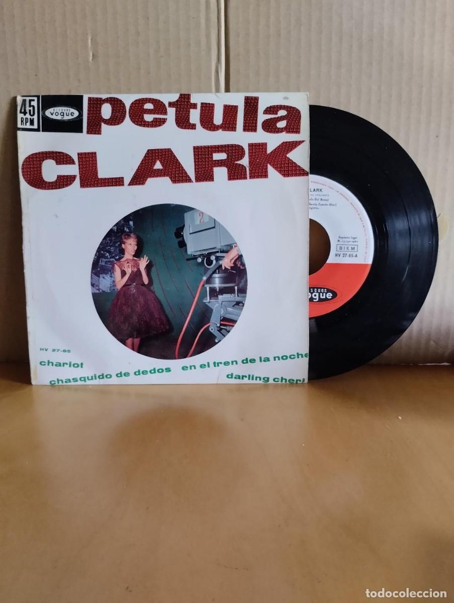 Discos de vinilo: PETULA CLARK ---- CHARIOT + 3 - Foto 1